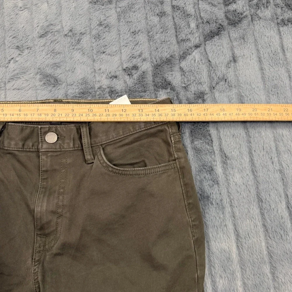 Banana Republic Traveler Slim Fit Pants Mens 30x30 Olive Green Chino 10738